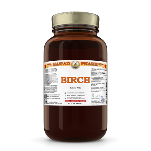 Birch dried bark - dried,